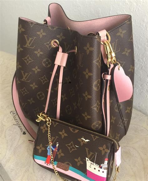 pink Louis Vuitton backpack